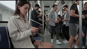 Секс в метро: минет от незнакомца, чисто и жестко